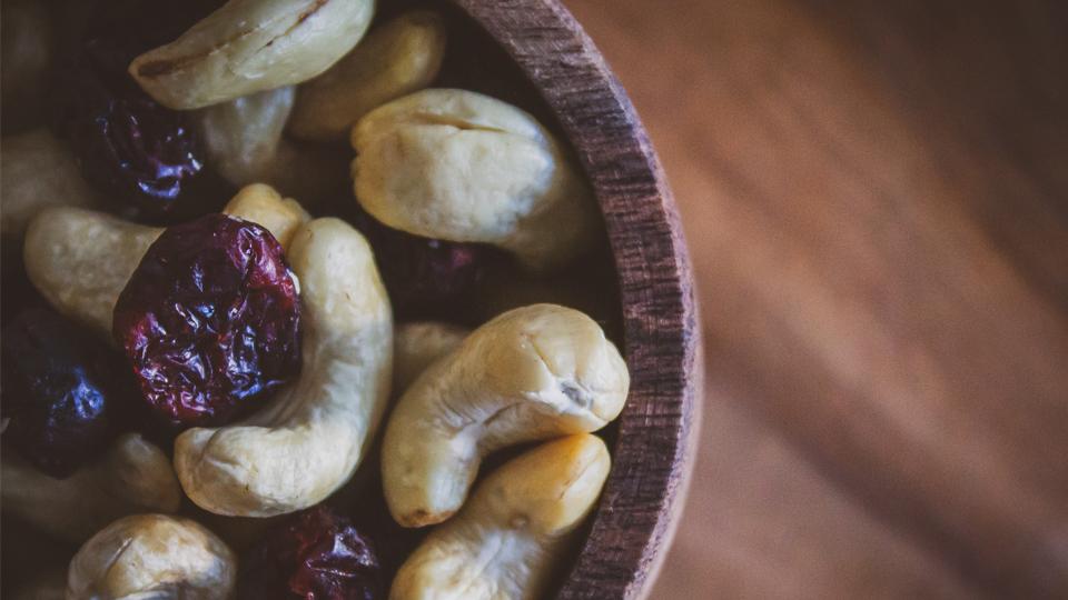 Dried fruits and nuts